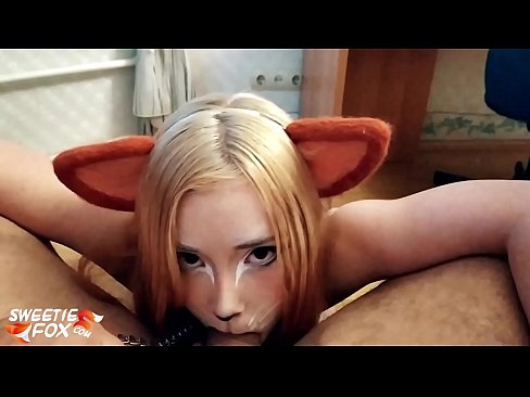 ❤️ Kitsune jibla 'dick u cum f'ħalqha Porn ta' kwalità lilna ❌❤
